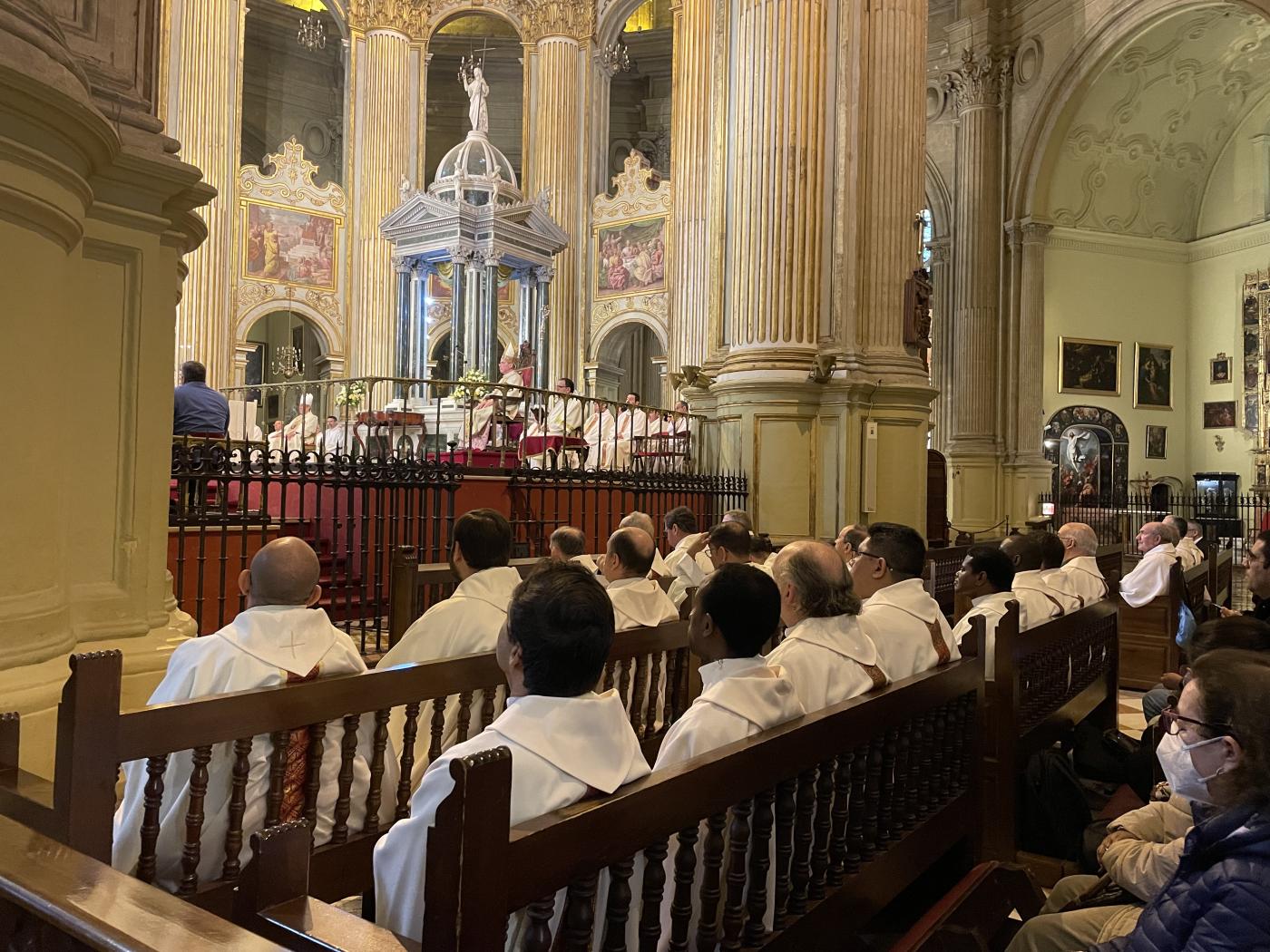 Misa Crismal 2024 en la Catedral de Málaga // E. LLAMAS
