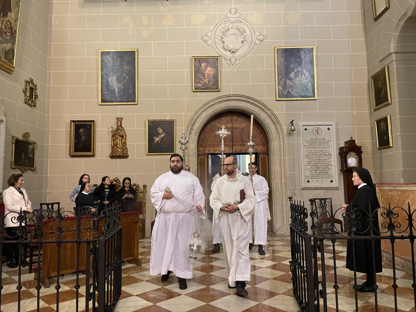 Misa Crismal 2024 en la Catedral de Málaga // E. LLAMAS