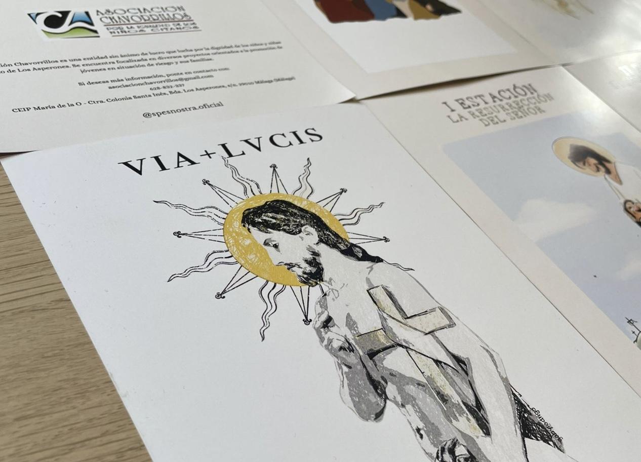 Más de 140 personas rezan el Via Lucis ante el Resucitado