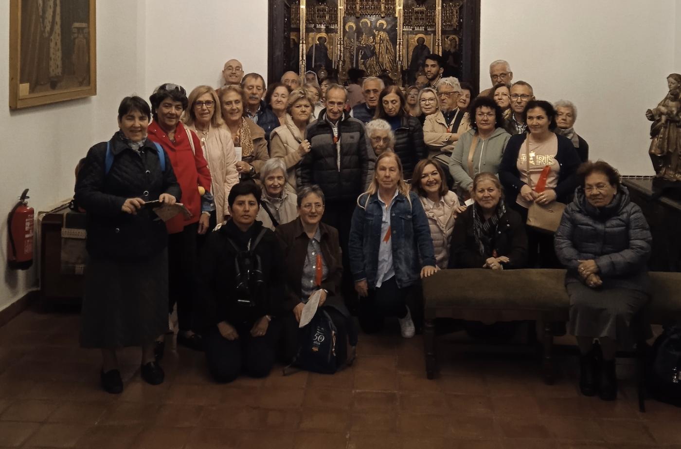 Peregrinación a Valladolid organizada por el Apostolado de la Oración y el Patronato del Padre Arnaiz