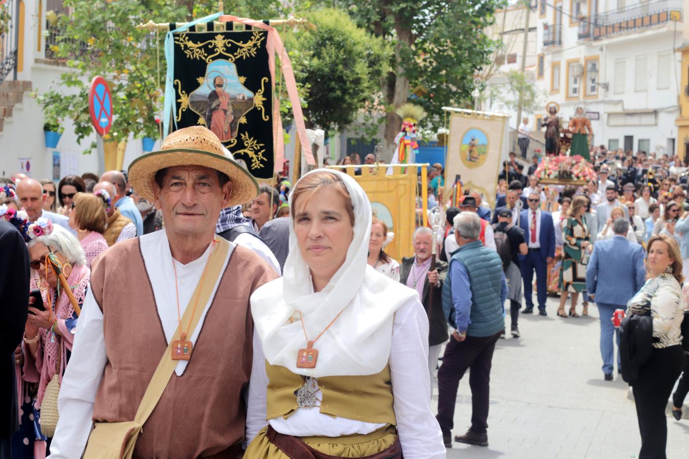 Más de 30 hermandades de san Isidro compartieron devoción en Benamocarra