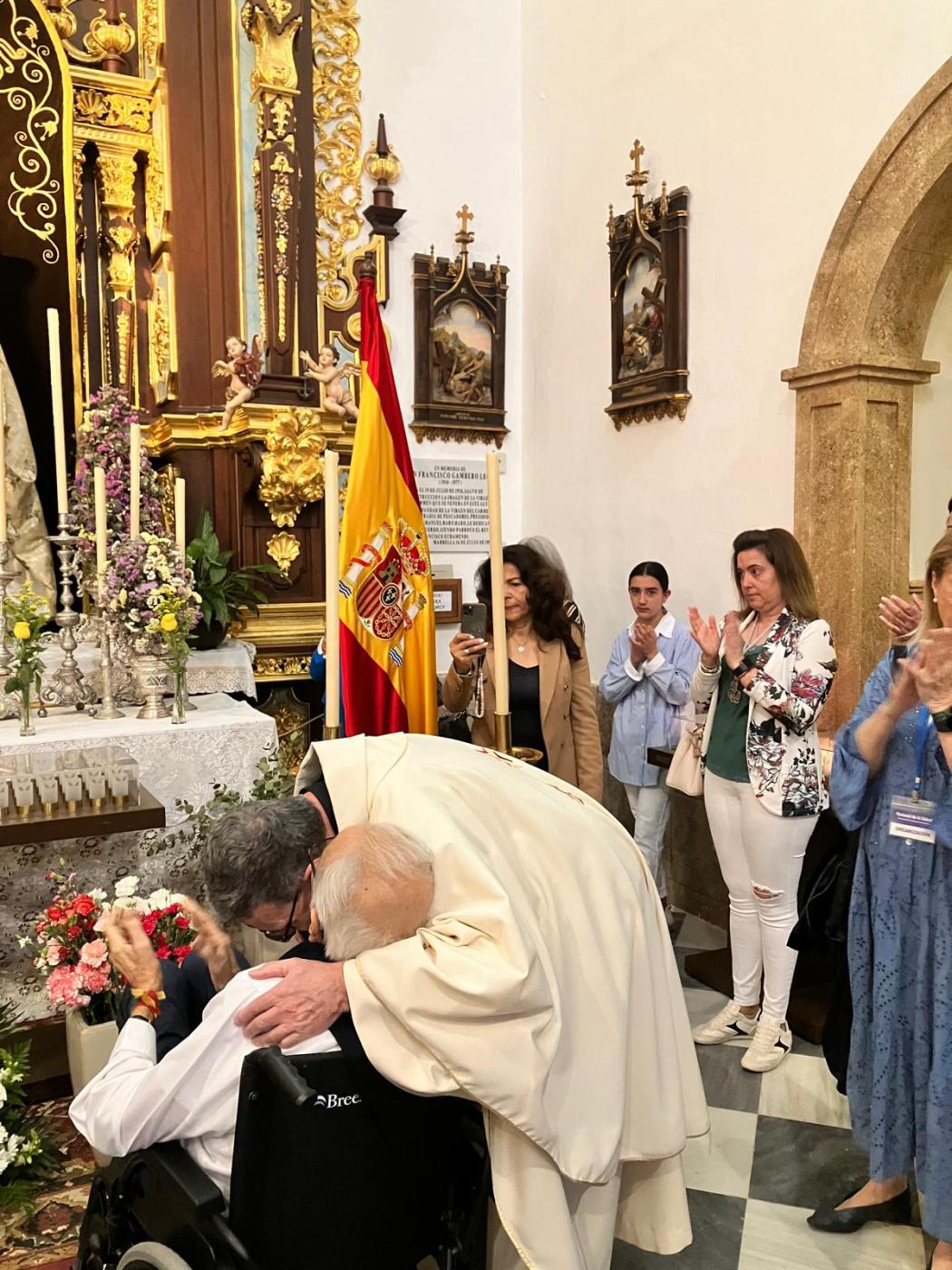 Celebración de la Pascua del Enfermo en la parroquia de la Encarnación de Marbella
