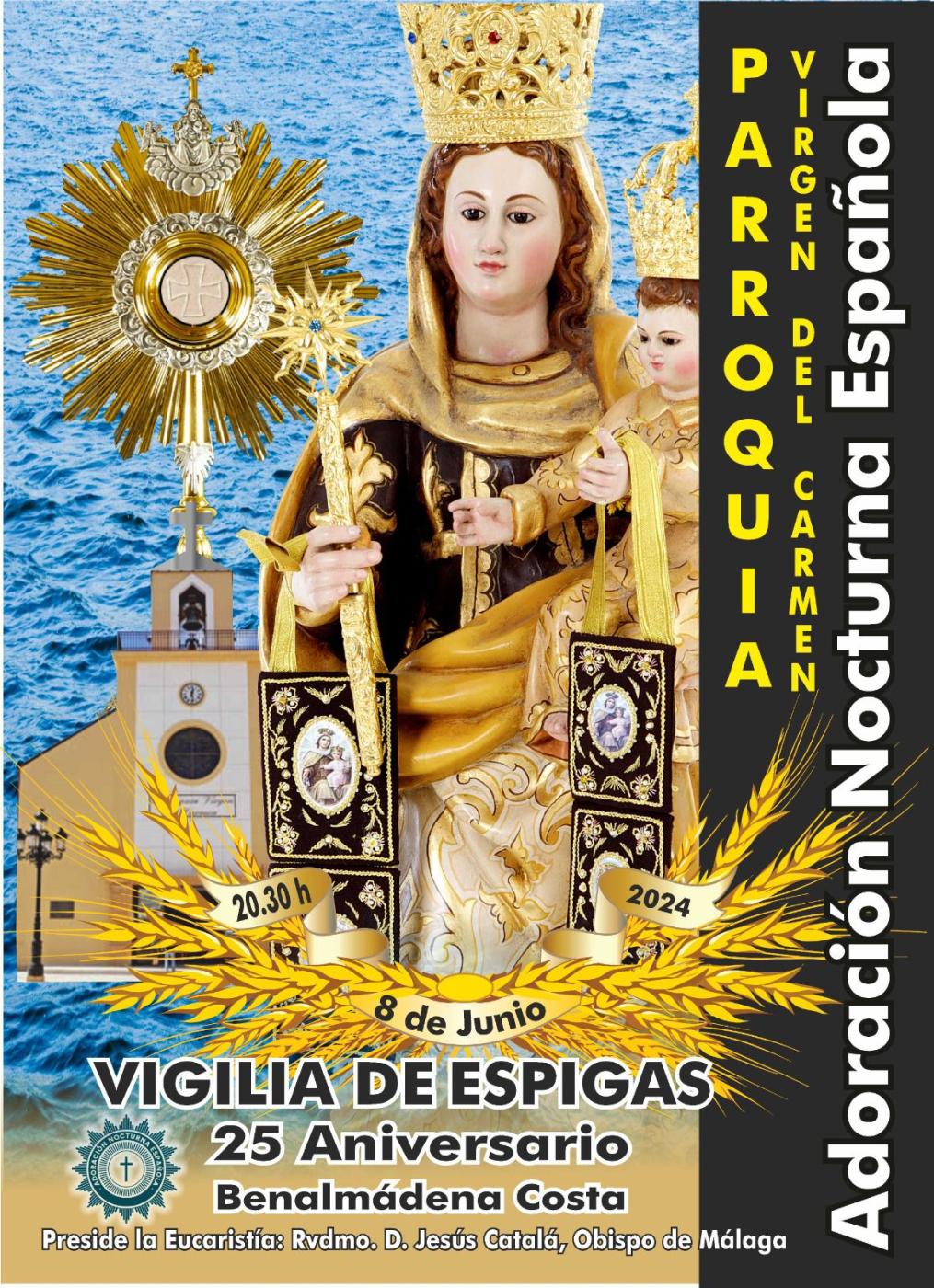 Benalmádena acoge la Vigilia de Espigas de la Adoración Nocturna