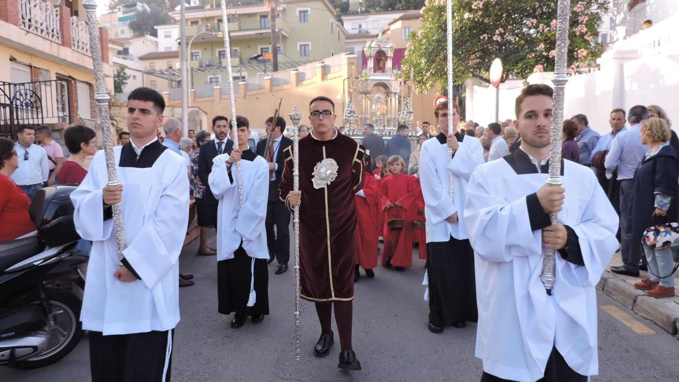 Celebración del Corpus Christi de años anteriores en Pedregalejo, Málaga