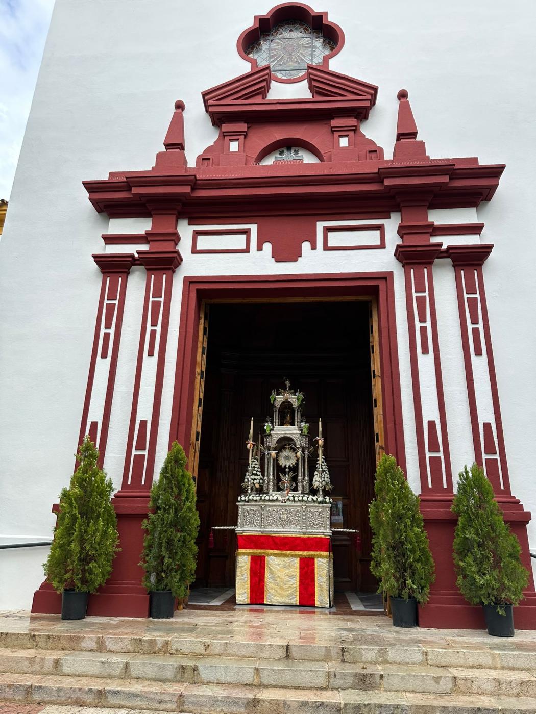 Celebración del Corpus Christi de años anteriores en Pedregalejo, Málaga