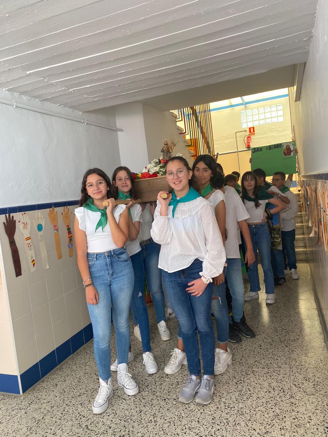 El colegio de Periana también celebra a san Isidro