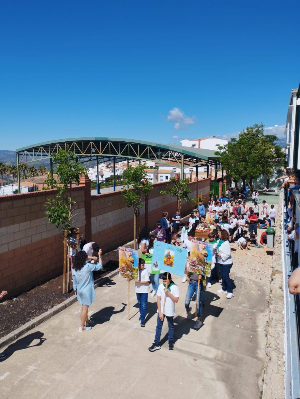 El colegio de Periana también celebra a san Isidro