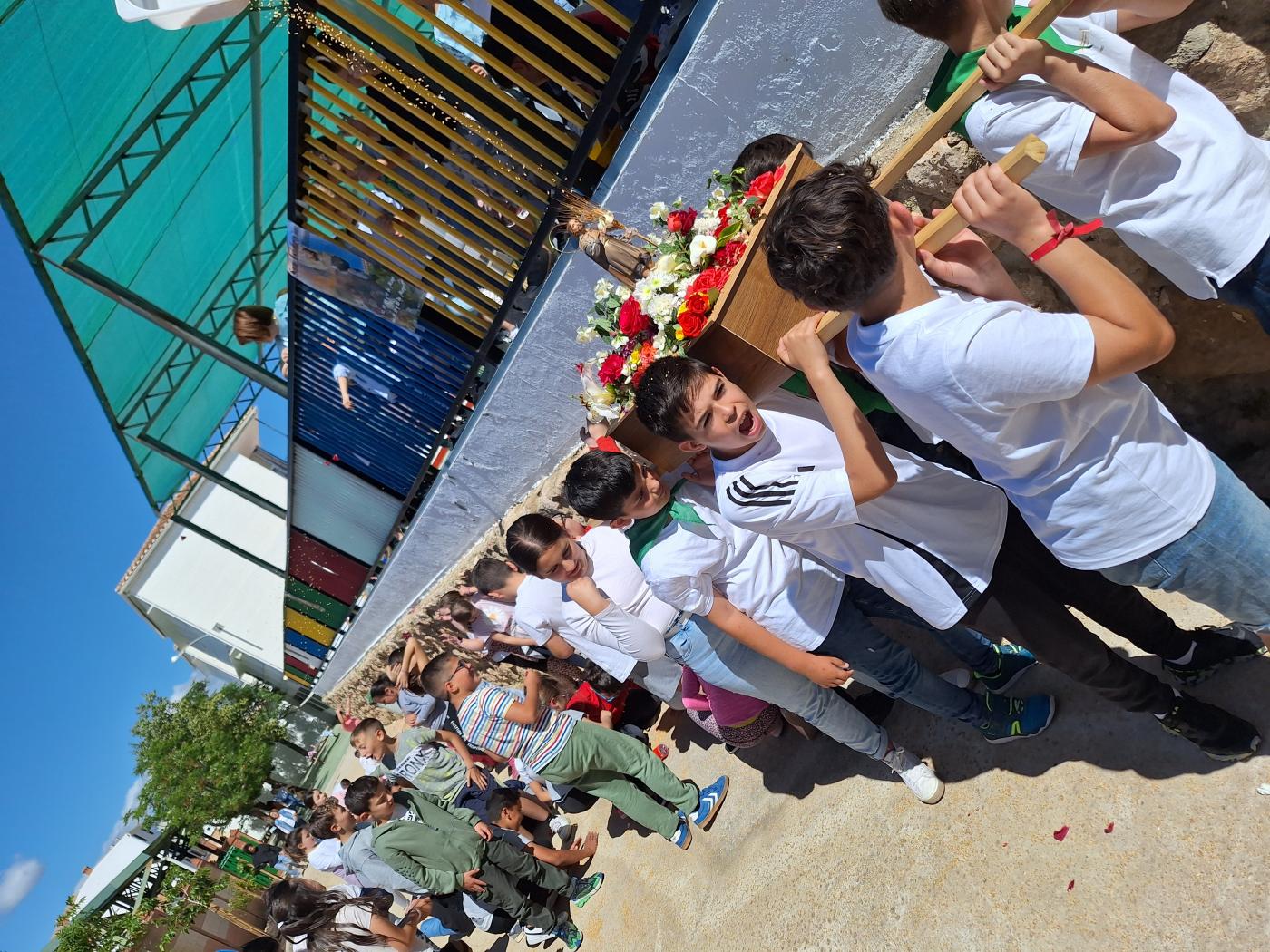 El colegio de Periana también celebra a san Isidro