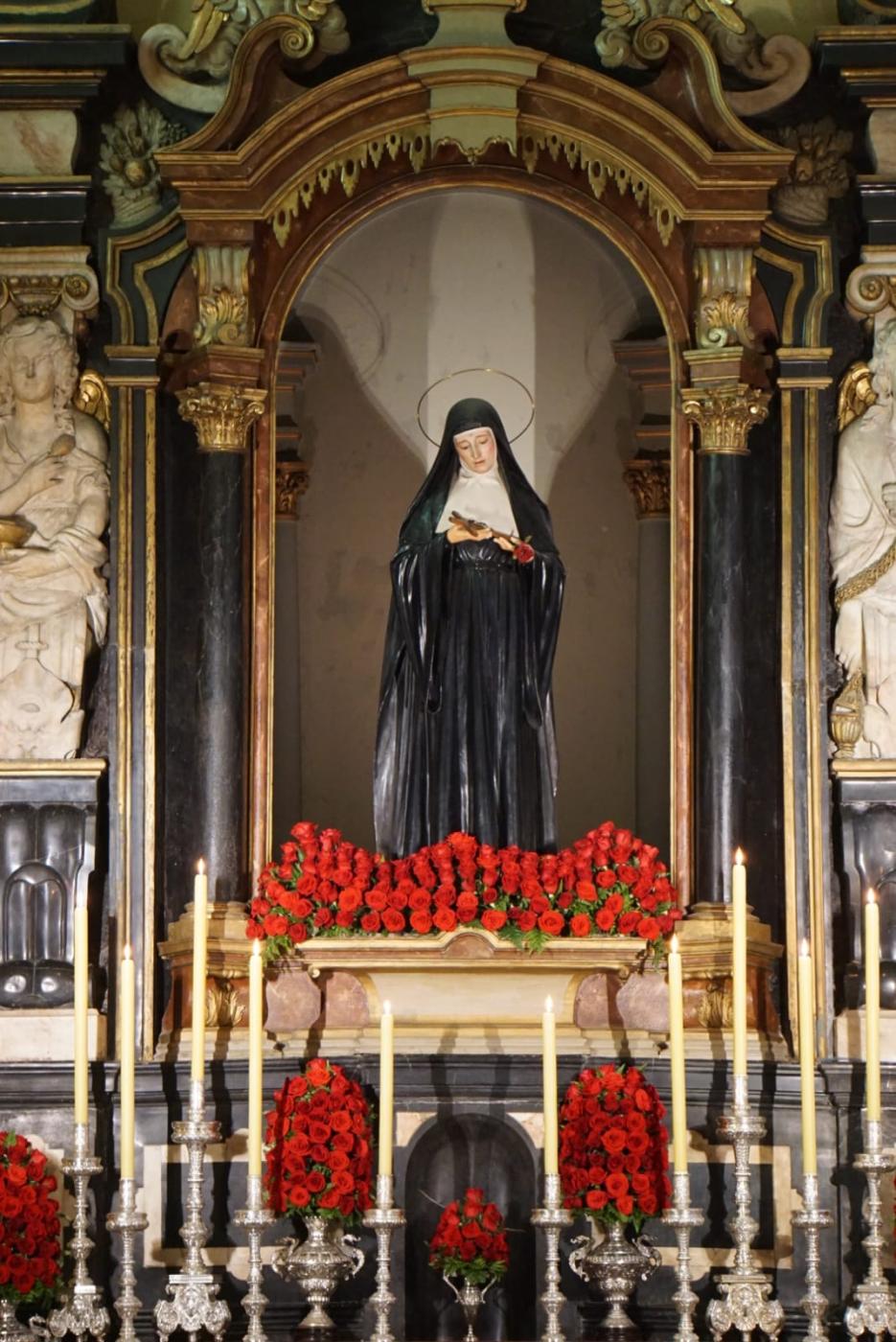 El 19 de mayo de 2024, durante el Triduo a Santa Rita de Casia, se hizo entrega de una reliquia insigne a la iglesia malagueña de San Agustín