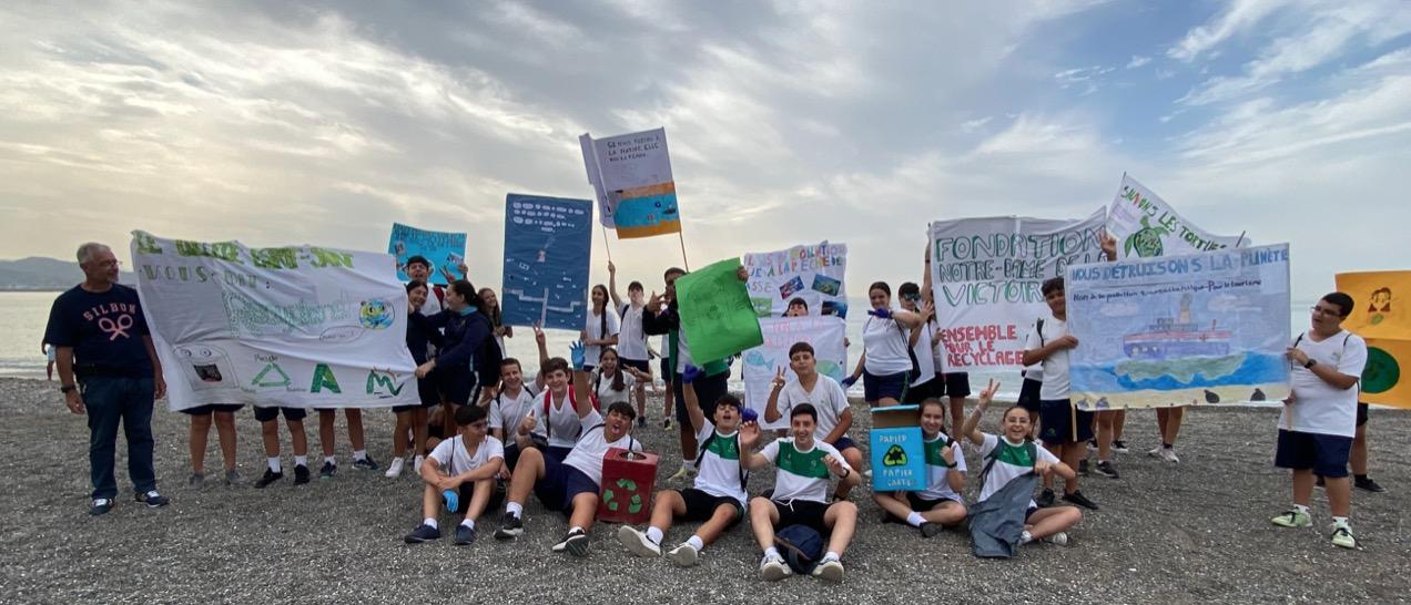 El Colegio Diocesano Espíritu Santo fusiona francés y cuidado de la creación