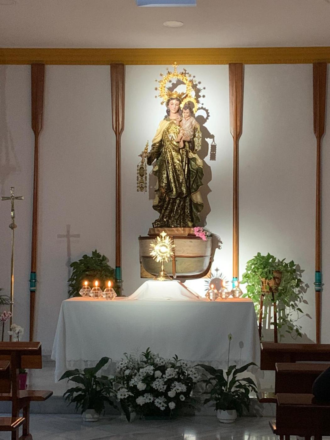 La Adoración Perpetua celebra en Huelin el Aniversario de la Alegría