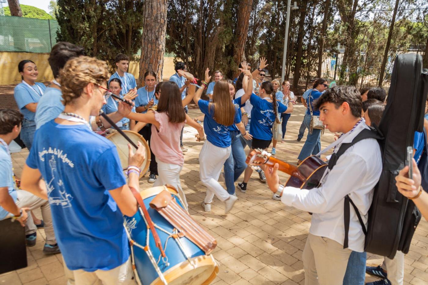 Encuentro de jóvenes rocieros en Marbella