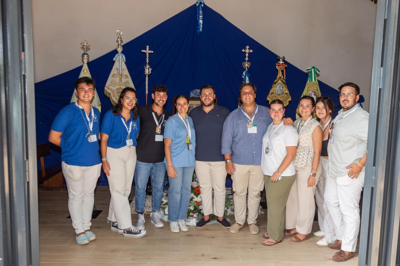 Encuentro de jóvenes rocieros en Marbella