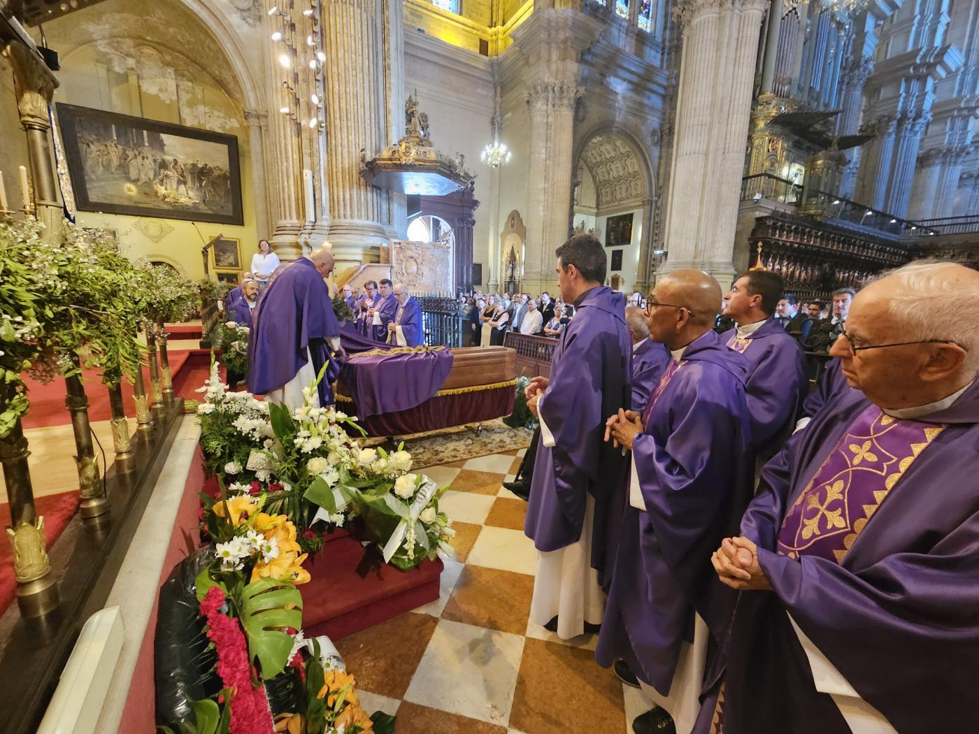 Funeral del Rvdo. Felipe Reina Hurtado (Catedral-Málaga)