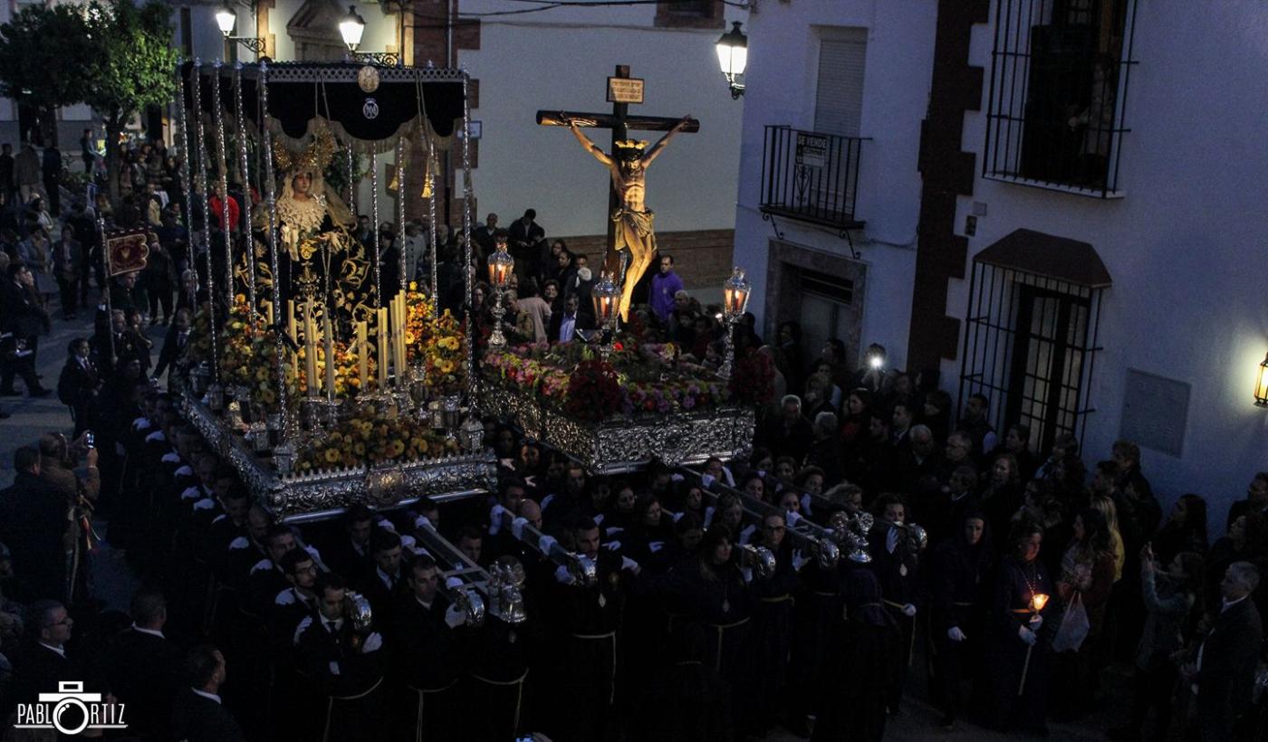Bobadilla-Estación, Puerto de la Torre y Villanueva del Trabuco unidas por la Virgen de los Dolores