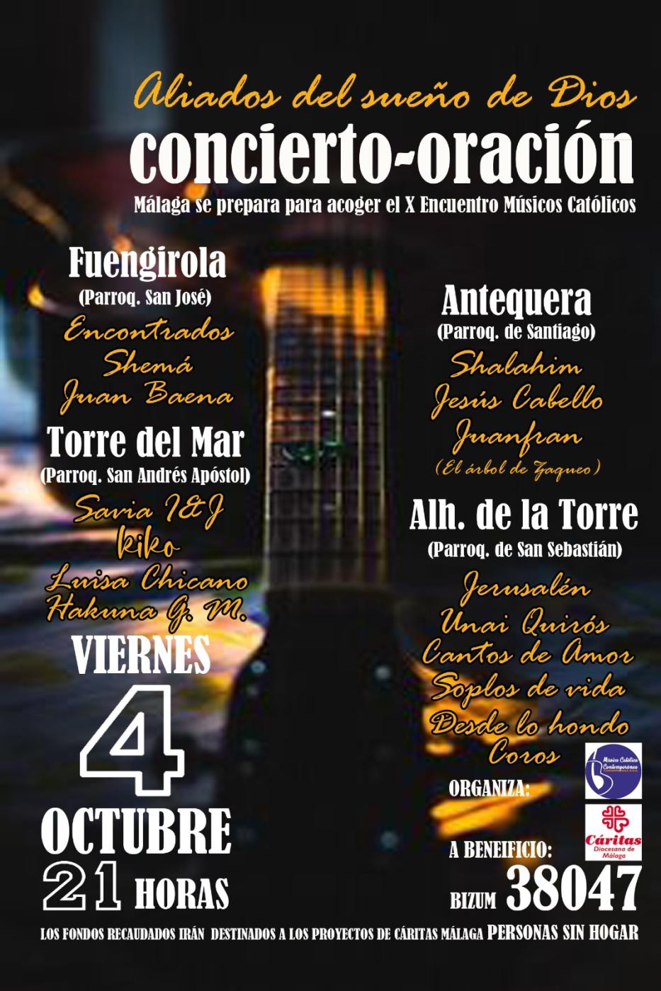 Música solidaria de Alhaurín a Antequera y de Fuengirola a Torre del Mar