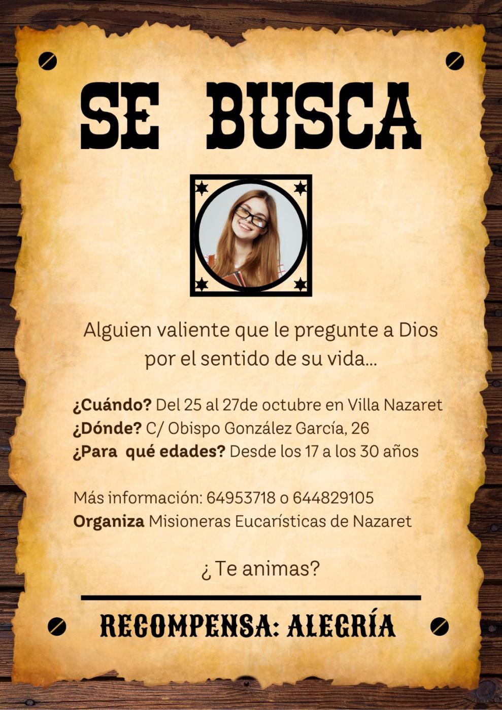 Las Nazarenas organizan varias iniciativas vocacionales para jóvenes