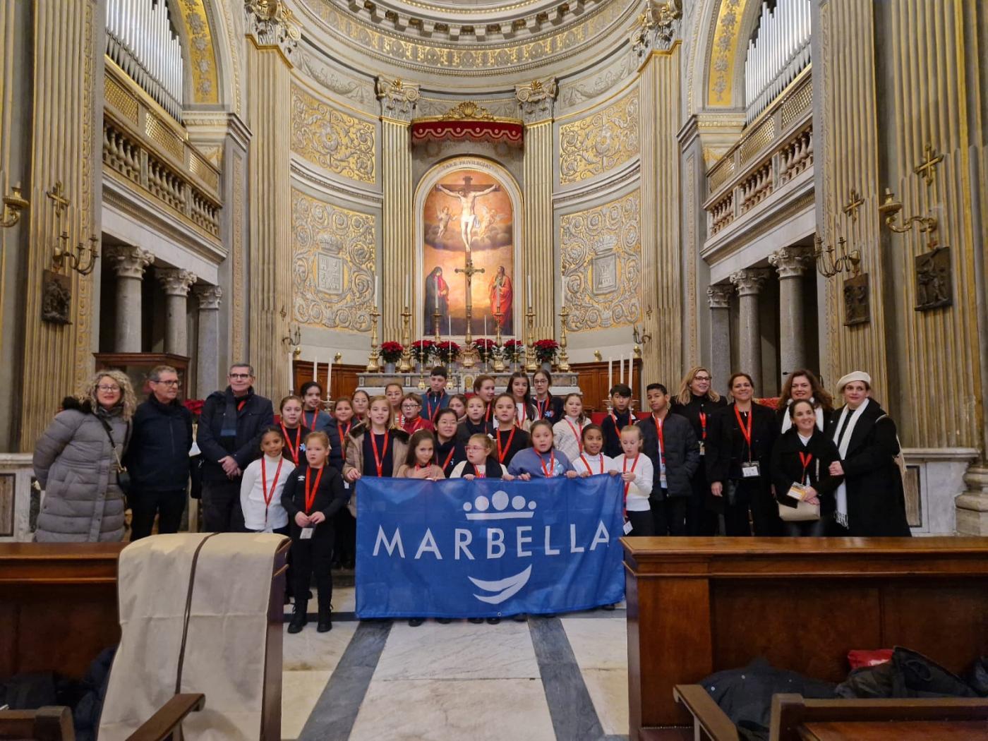 Marbella acoge este fin de semana el encuentro nacional de Pueri Cantores, un canto a la paz