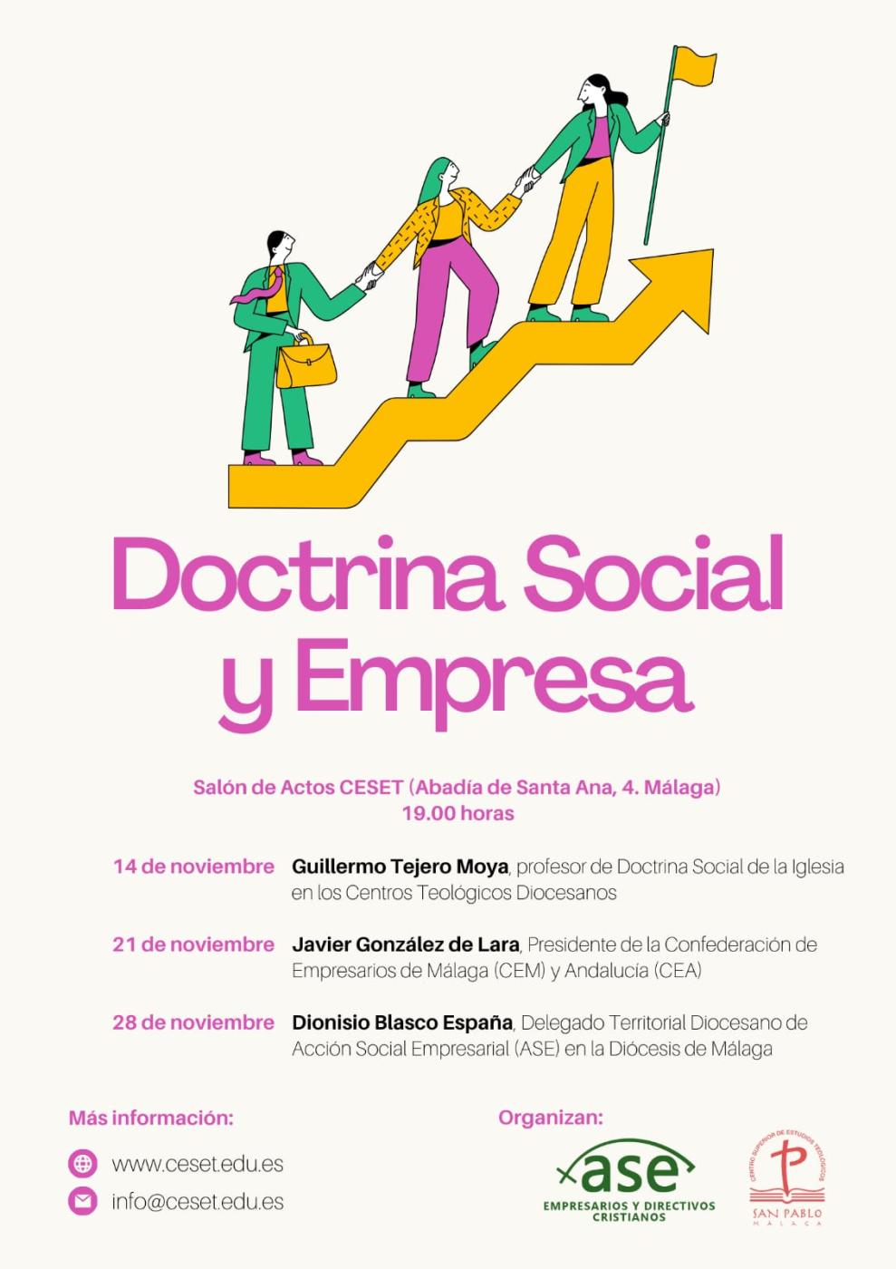 Segunda jornada Doctrina Social y Empresa, con el presidente de la CEM, González de Lara