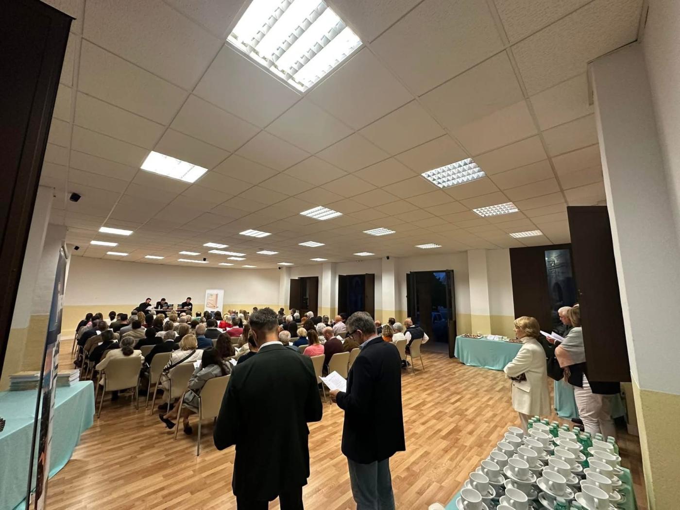 Momento de la presentación del segundo libro de José López Solórzano