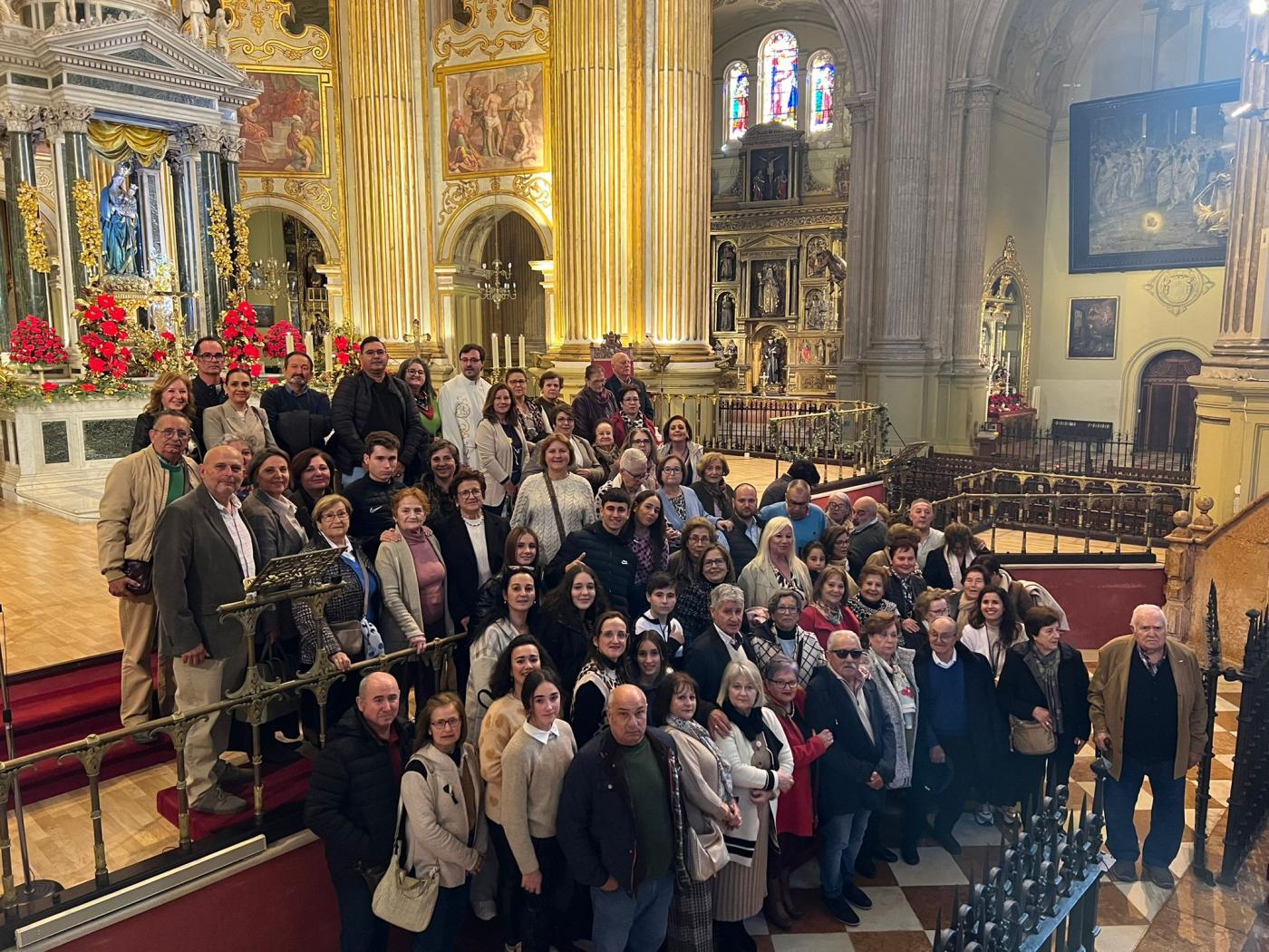 El arciprestazgo de Axarquía Interior vive su peregrinación jubilar hasta el primer templo malagueño