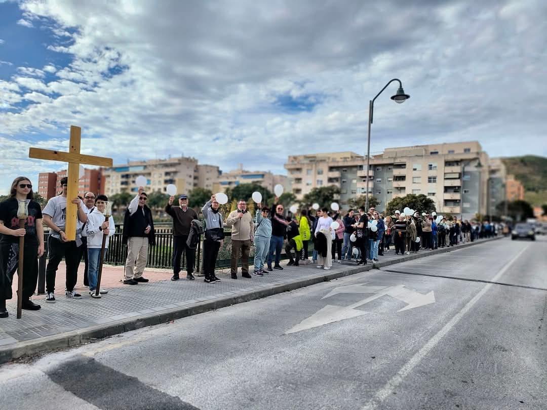 Marcha por la Paz del arciprestazgo de Cristo Rey