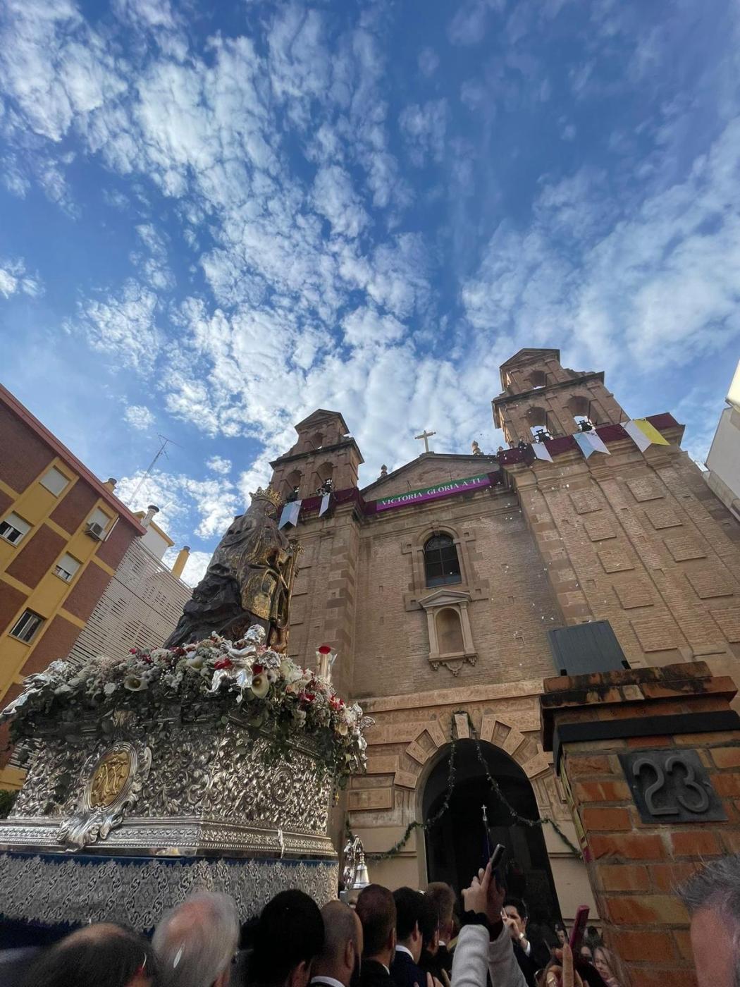 La Victoria, en la parroquia de Nuestra Señora del Carmen (El Perchel)
