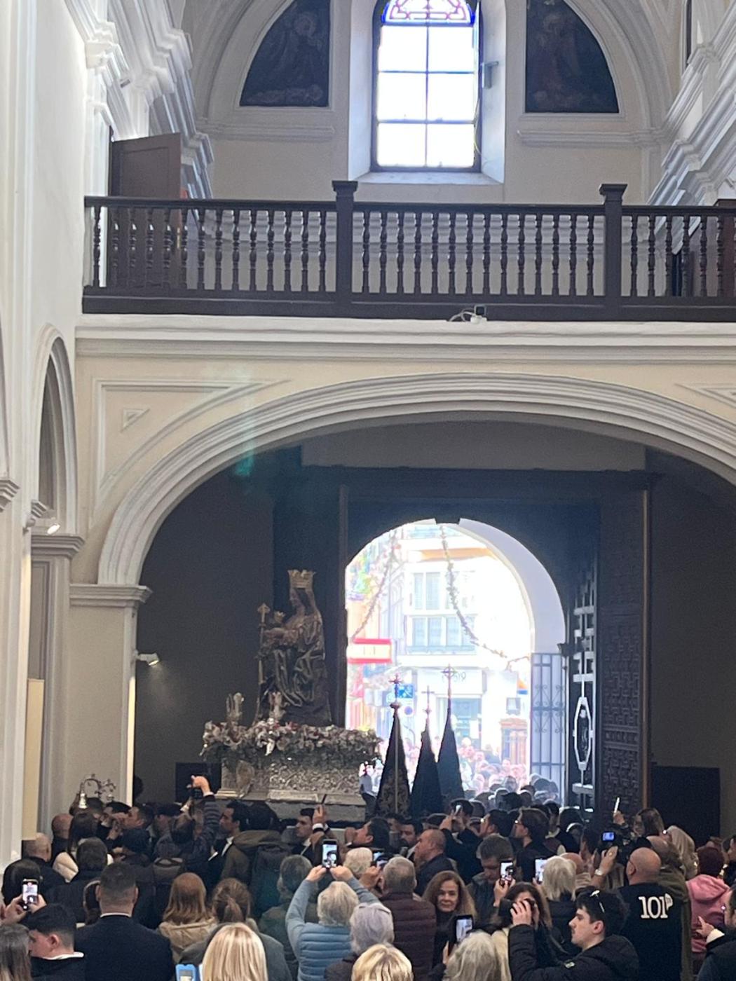 La Victoria, en la parroquia de Nuestra Señora del Carmen (El Perchel)