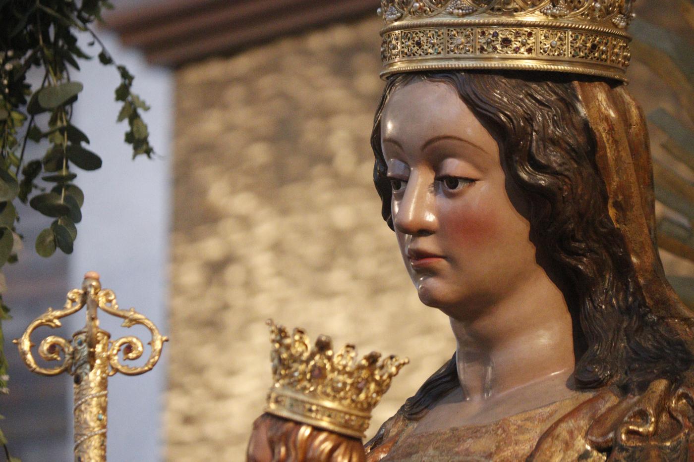 La Virgen en la parroquia de San Gabriel