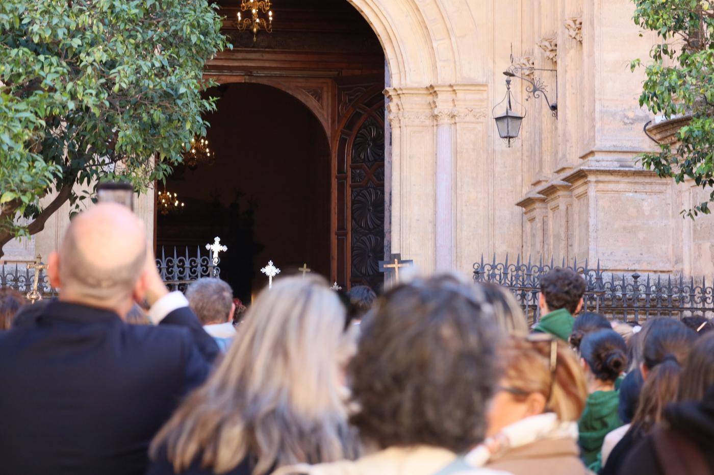Los arciprestazgos de Álora y Coín han peregrinado a la Catedral de Málaga