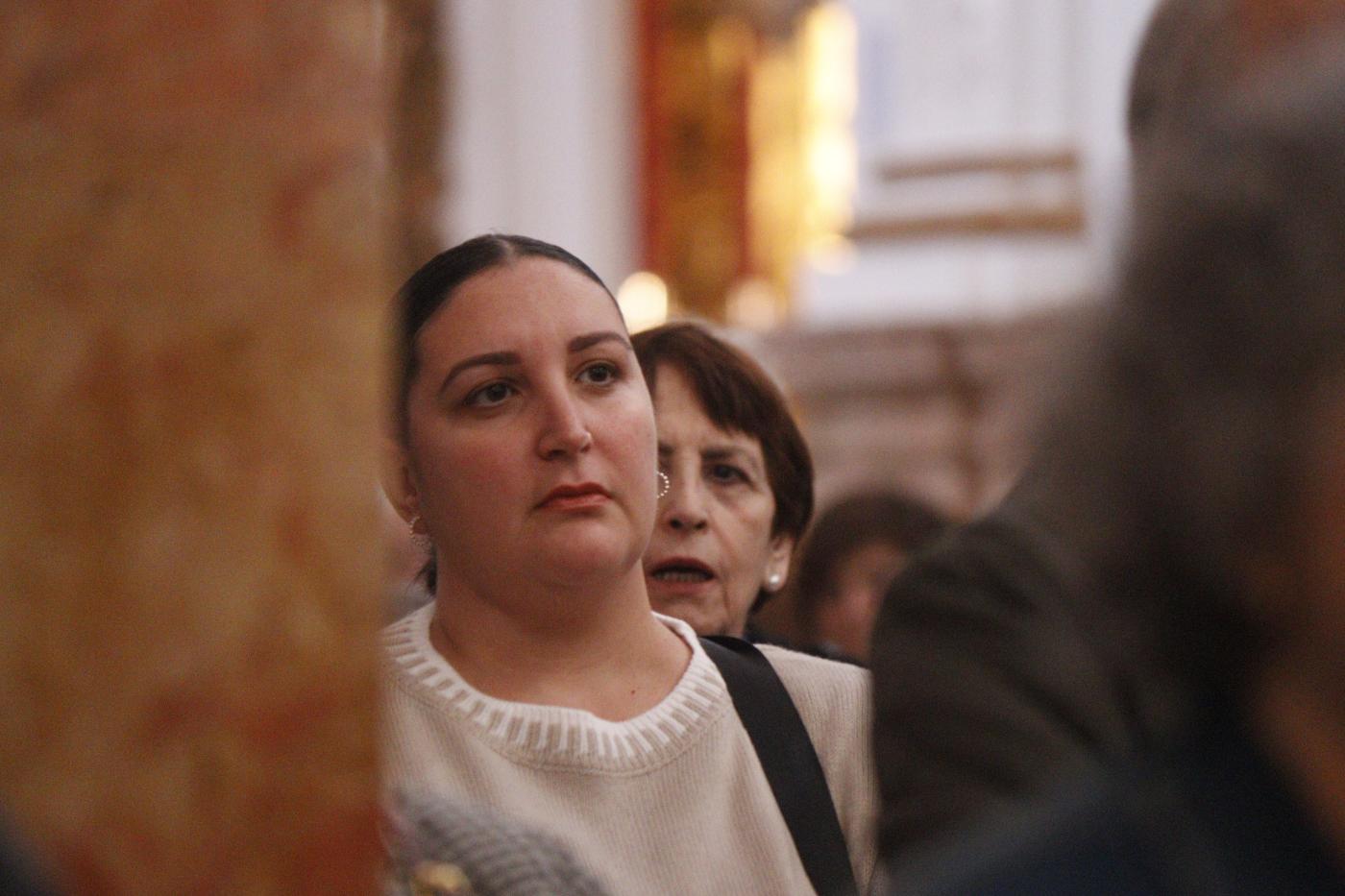 Oración previa, en la parroquia de los Santos Mártires, del arciprestazgo de San Cayetano antes de peregrinar a la Catedral por el Jubileo 2025