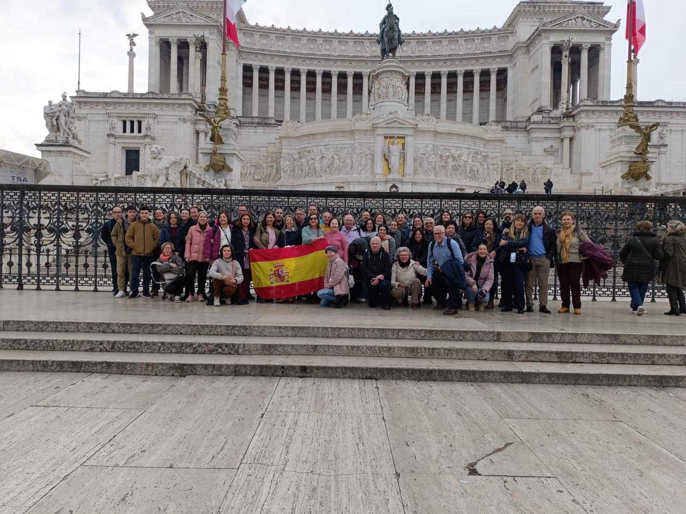Las parroquias de la Amargura, el Salvador y la Encarnación de Marbella celebran el Jubileo en Roma