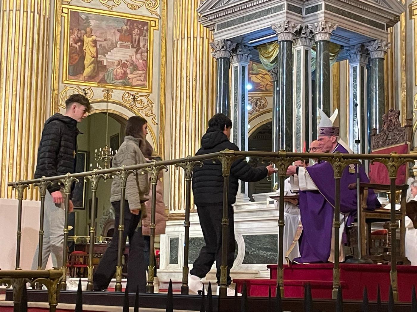 Los catecúmenos concluyen su preparación para recibir la Iniciación Cristiana en Pascua