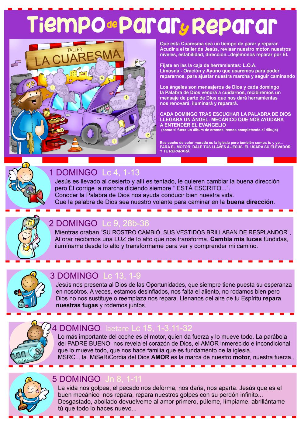 Fano y Unai nos invitan a parar y reparar en "El Taller de la Cuaresma"