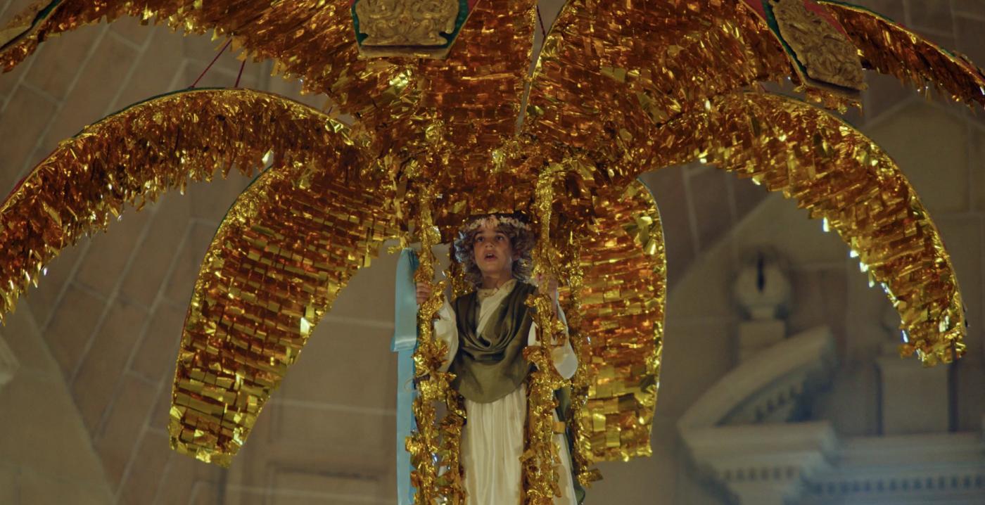 Fotograma de la película La Festa, sobre el Misteri de Elche