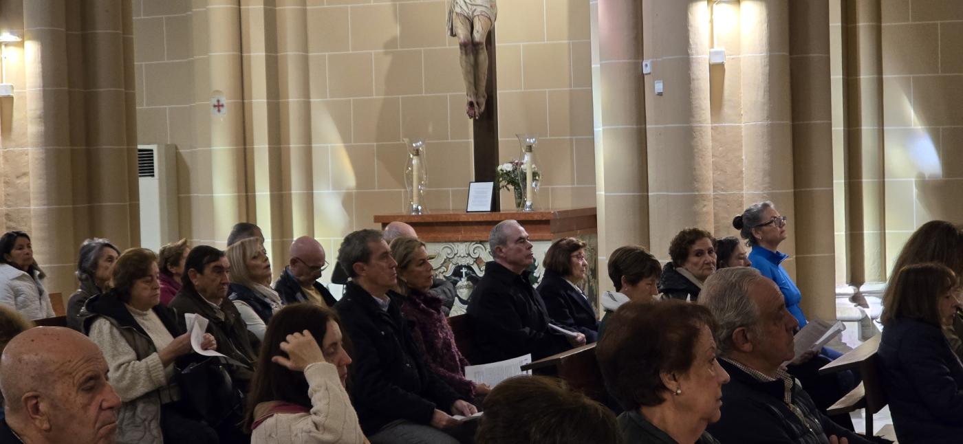 El Jubileo fue el hilo conductor del retiro de Cuaresma para los Laicos