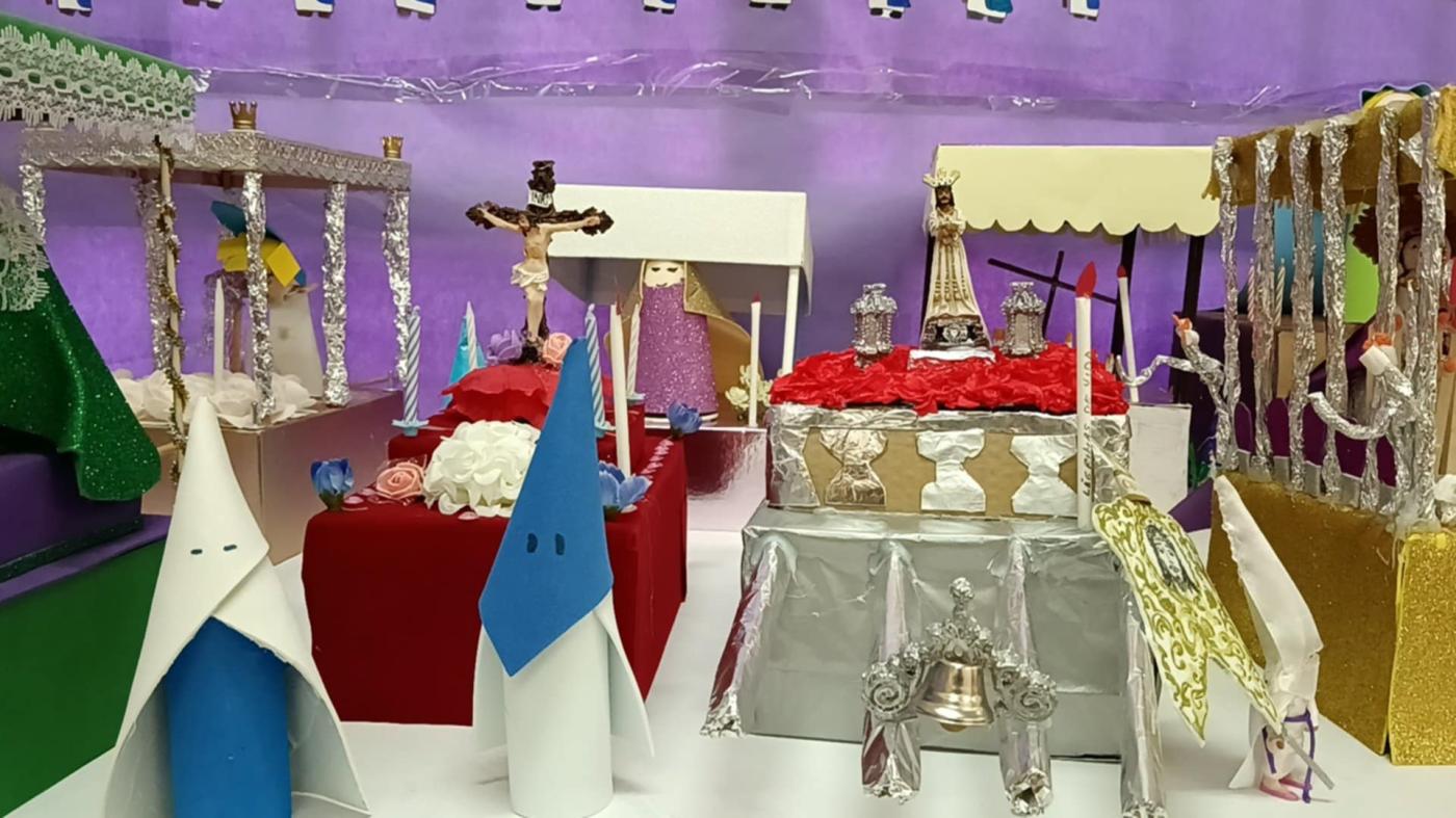 En el CEIP Mar Argentea, de Torremolinos, se vive la Semana Santa