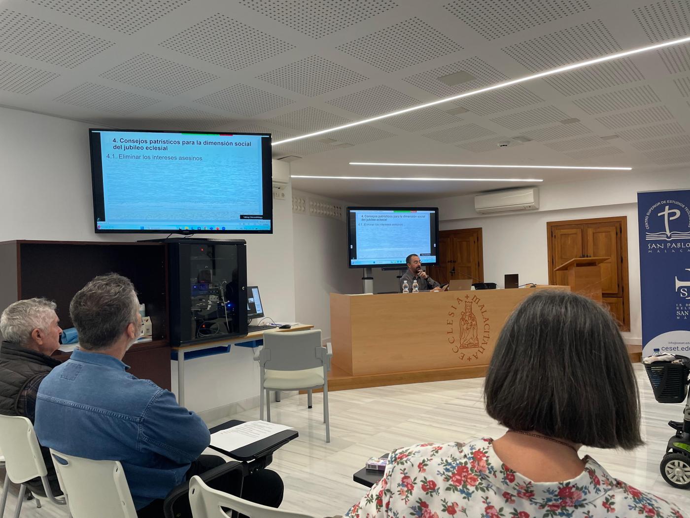 El CESET concluye el Curso Bíblico sobre el Jubileo con el profesor Gabriel Leal