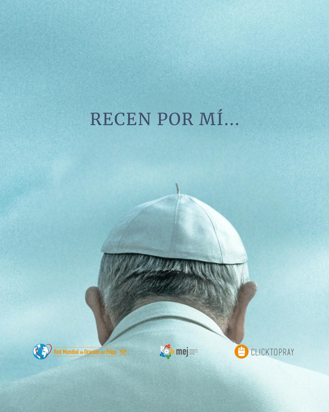 Los protagonistas de sus intenciones de oración dan las gracias a Francisco