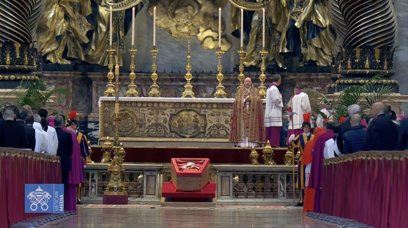 En directo, la Misa exequial del Papa Francisco