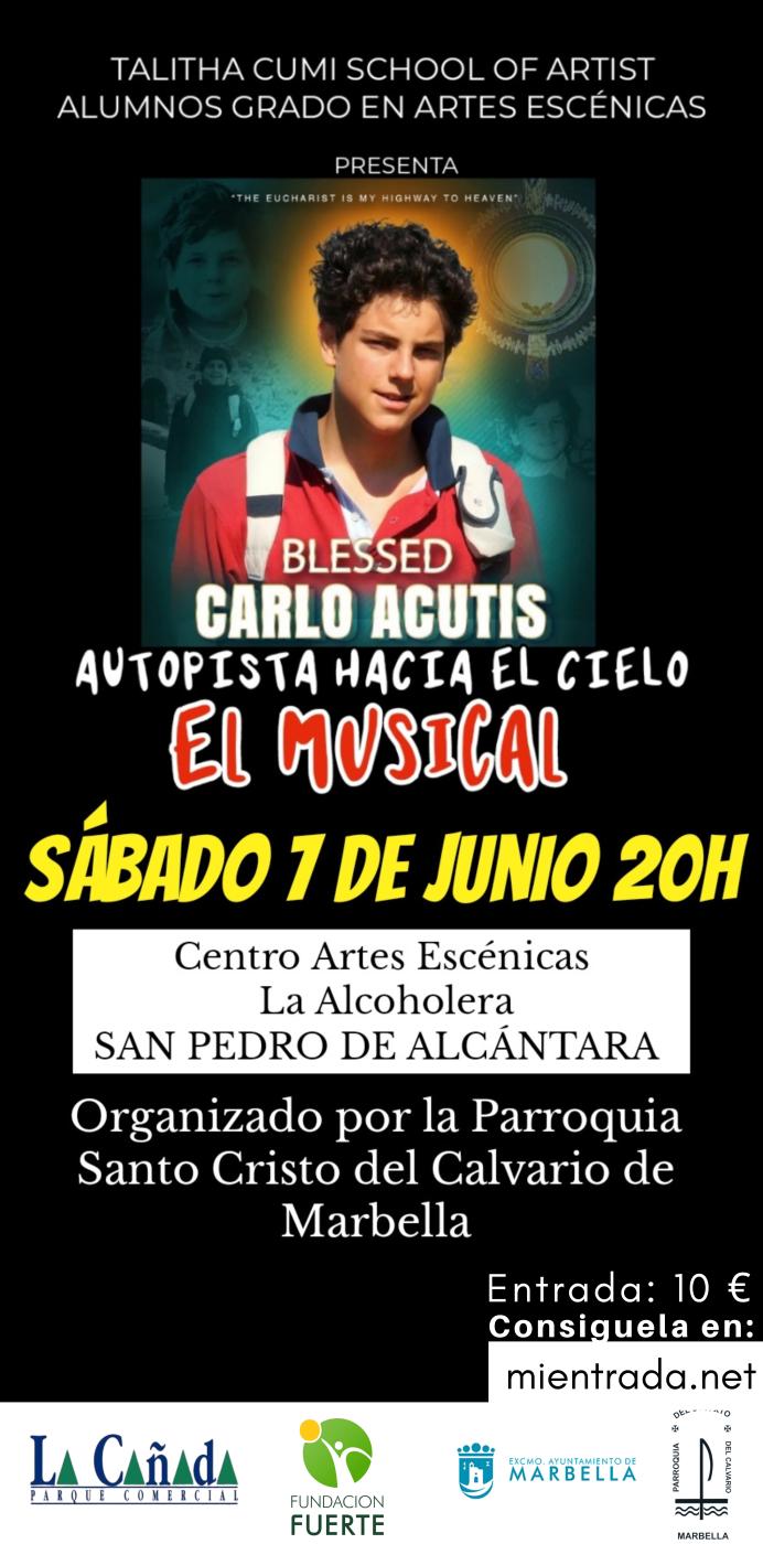 El Calvario de Marbella pone en escena al beato Carlo Acutis