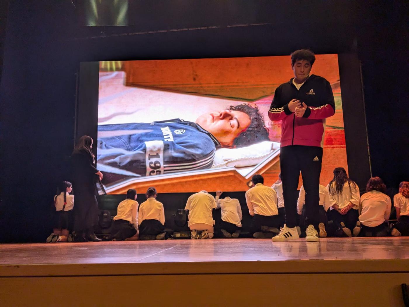 El Calvario de Marbella pone en escena al beato Carlo Acutis