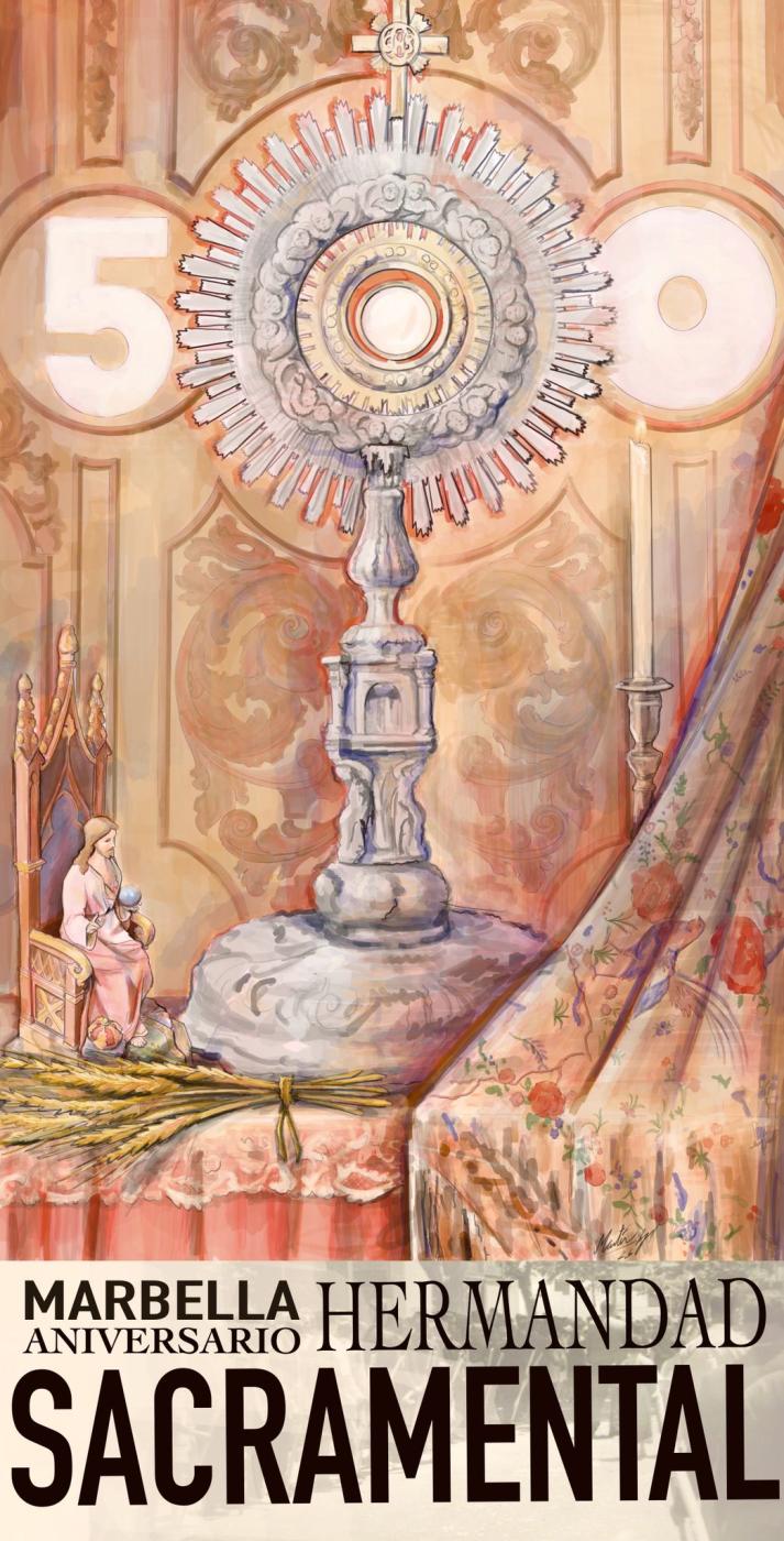 Javier Montero: «500 años de amor y culto a la Eucaristía en nuestra parroquia de Marbella»