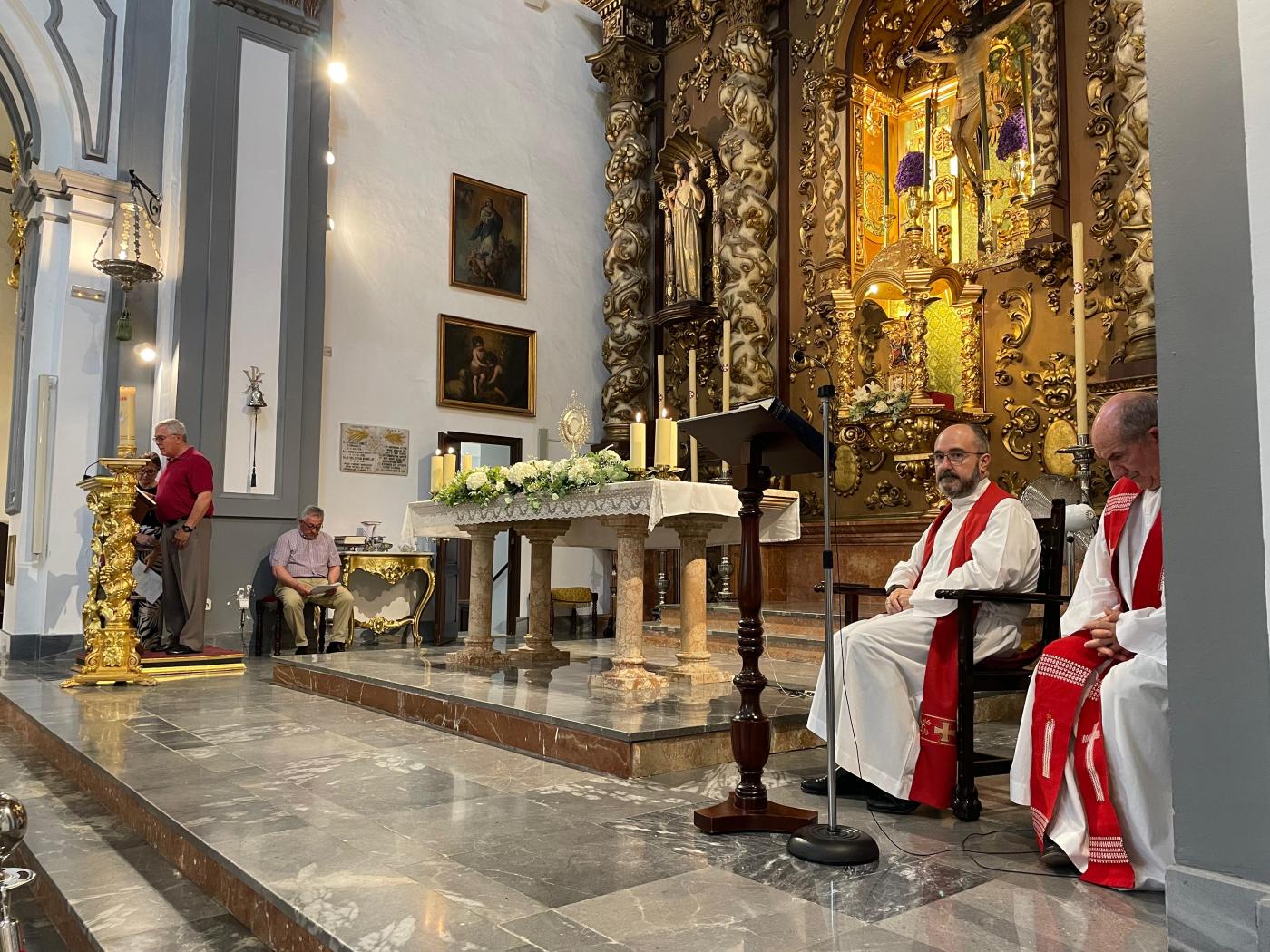 Los laicos peregrinaron juntos a la Catedral en Pentecostés