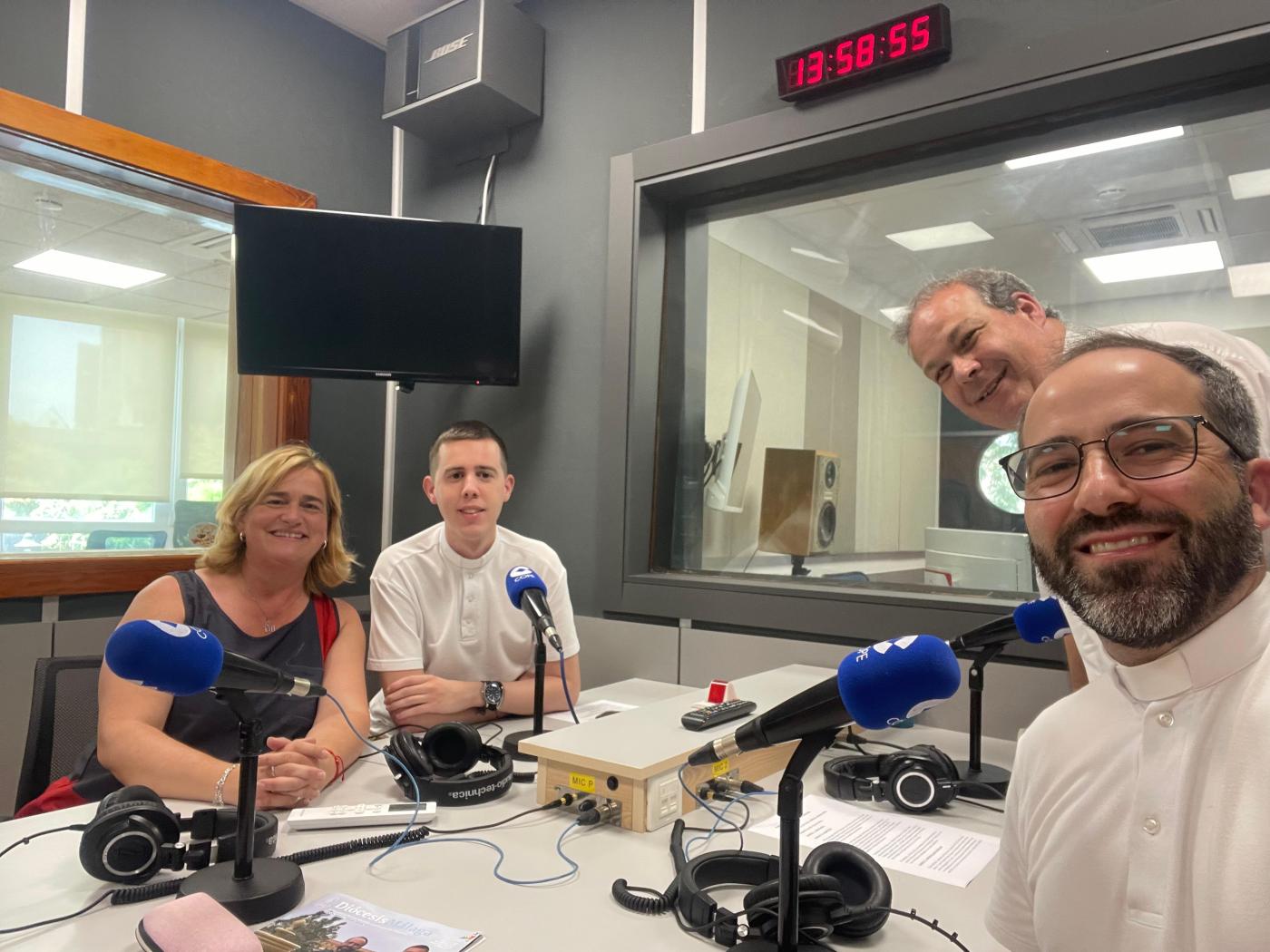 Antonio, José Ignacio y Juan Manuel, en El Espejo