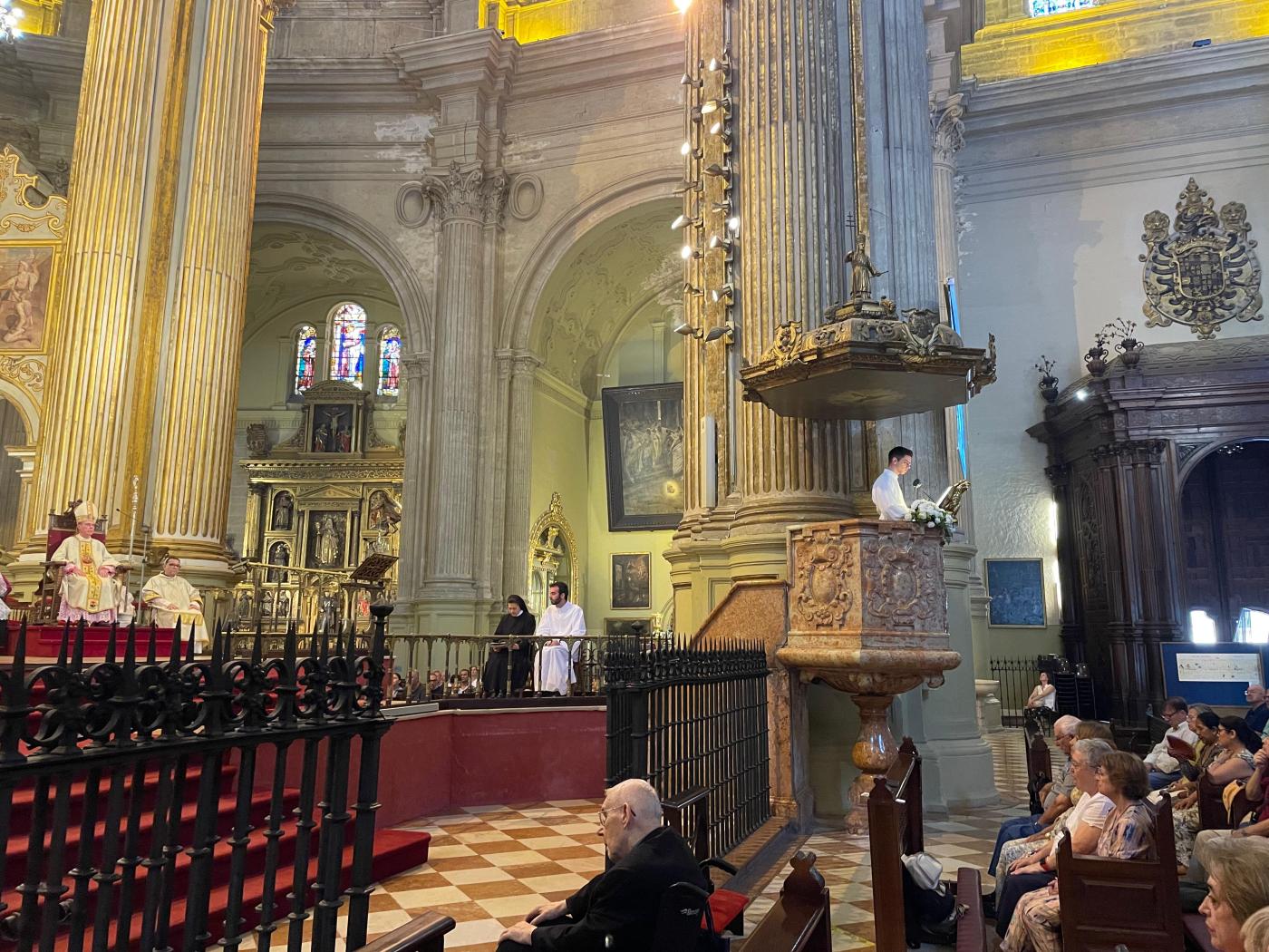 Solemnidad del Corpus Christi en la Catedral de Málaga // E. LLAMAS