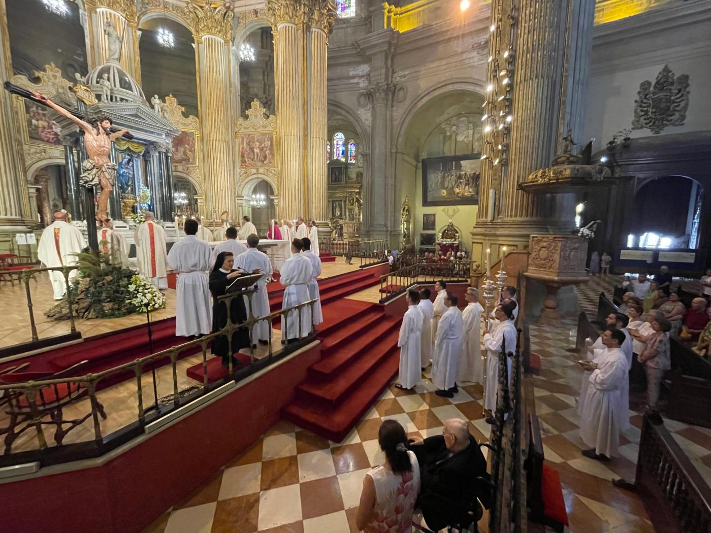 Solemnidad del Corpus Christi en la Catedral de Málaga // E. LLAMAS