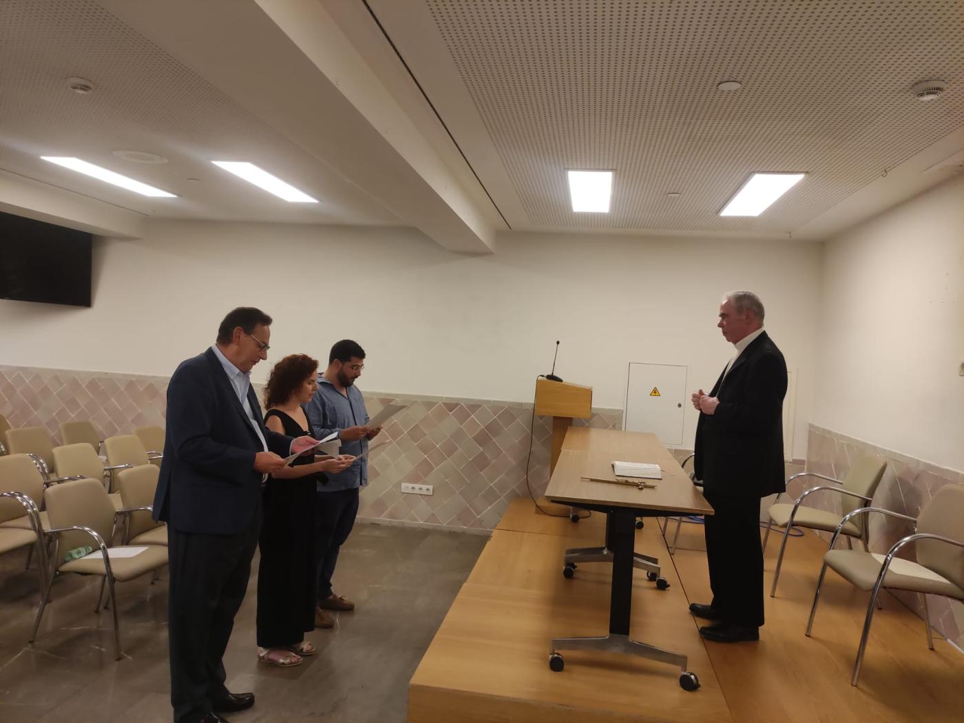 Durante el encuentro del Consejo Pastoral Diocesano han jurado su cargo tres nuevos miembros