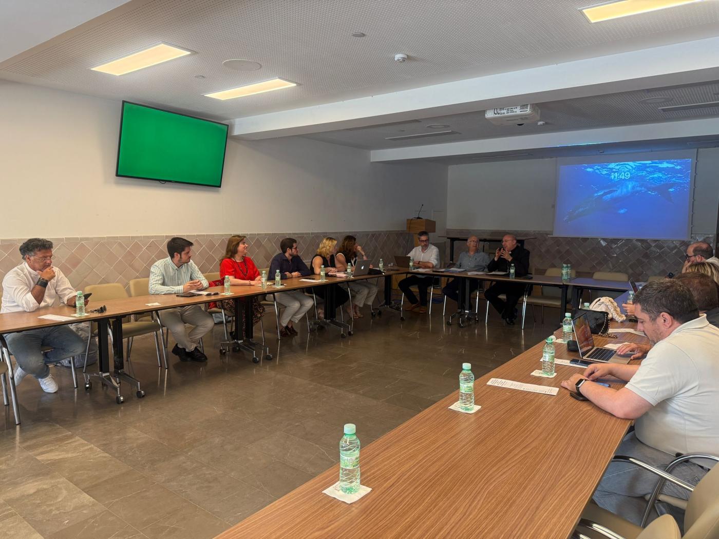 Las delegaciones de medios del sur de España, reunidas en Málaga