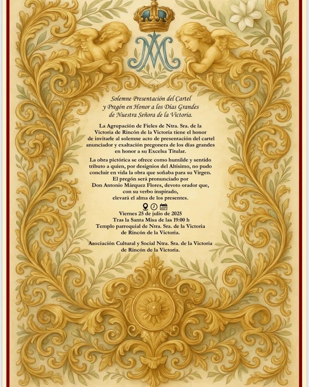 Rincón de la Victoria arranca los actos en honor de su Patrona